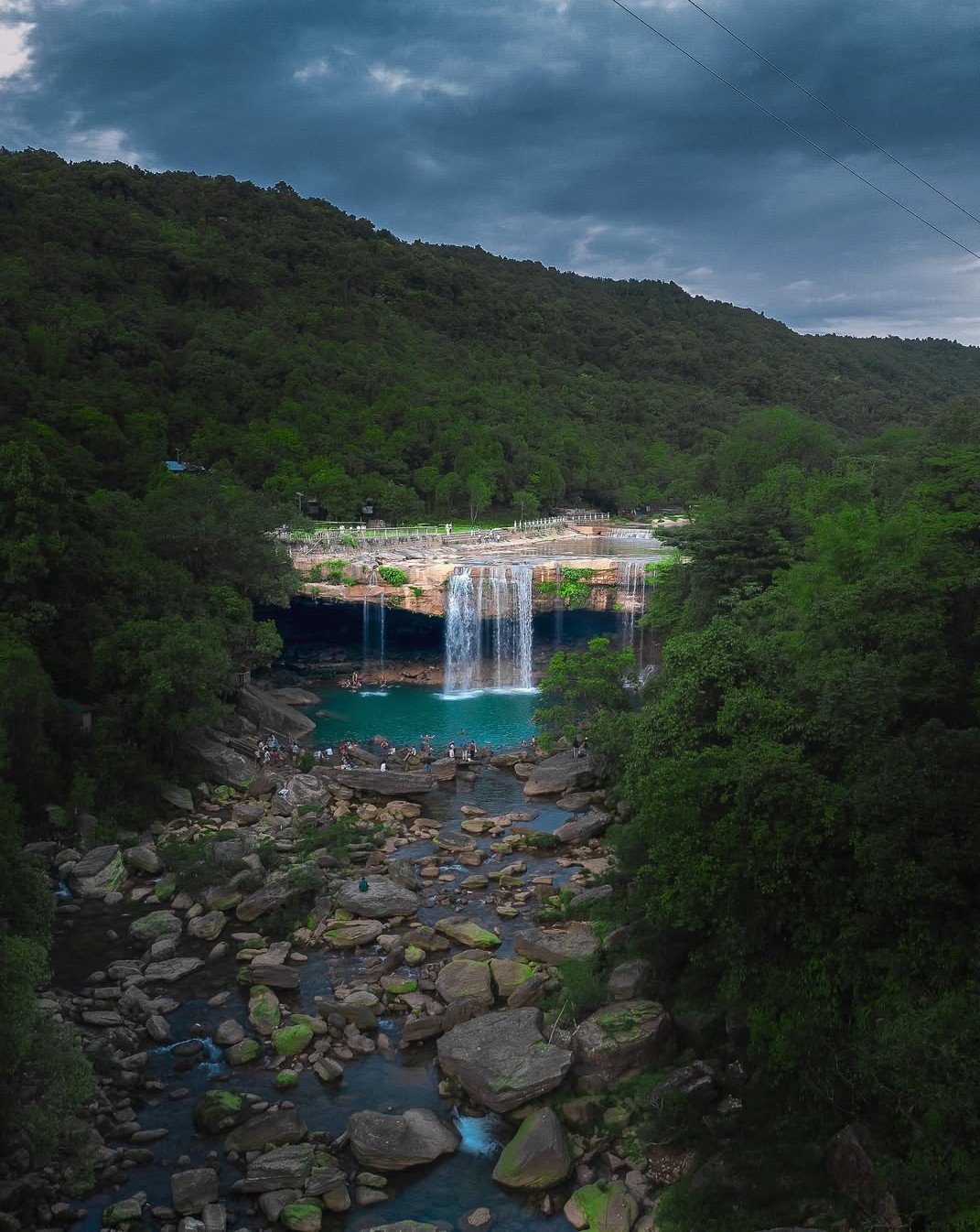 Phe Phe waterfalls